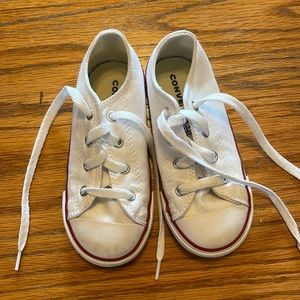 Kids white Converse